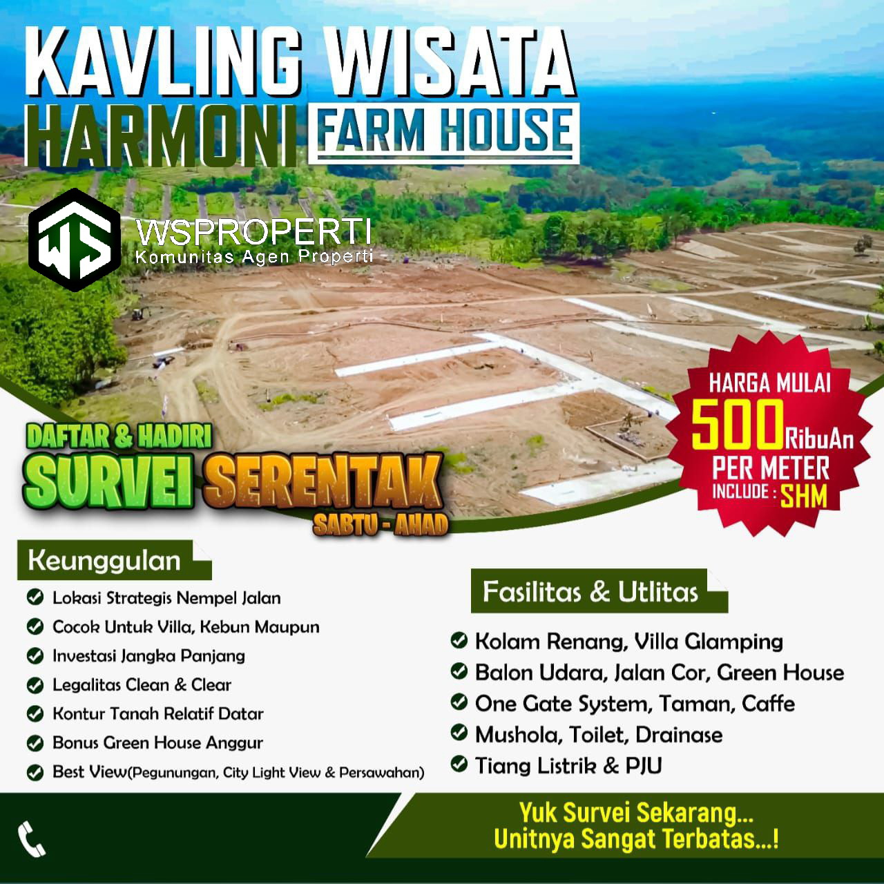 Kavling Anggur Harmoni Farm House Cariu Jonggol Bogor 6