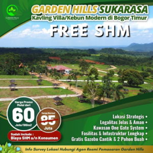 Kavling Garden Hills Sukarasa Jalur Puncak 2 Bogor 12