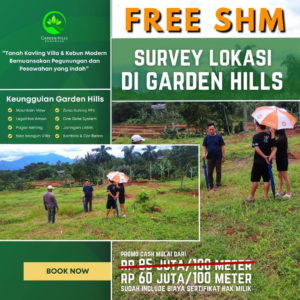 Kavling Garden Hills Sukarasa Jalur Puncak 2 Bogor 2